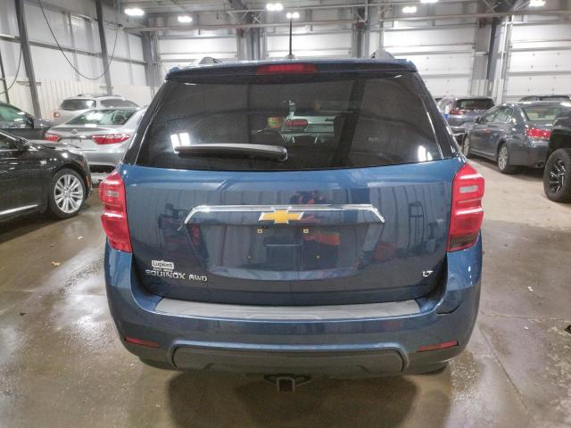 2GNFLFEKXH6236339 - 2017 CHEVROLET EQUINOX LT BLUE photo 6