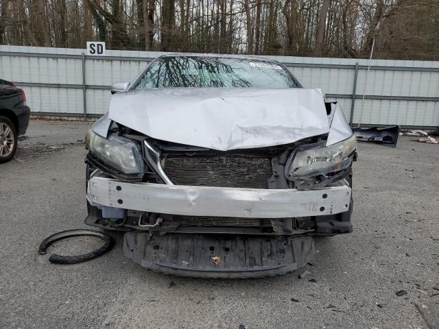 2HGFB2F57EH506271 - 2014 HONDA CIVIC LX SILVER photo 5