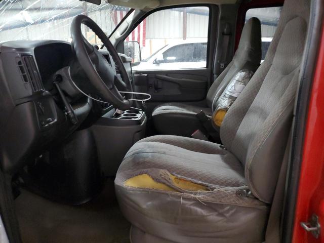 1GAHG39U051131428 - 2005 CHEVROLET EXPRESS G3 RED photo 7