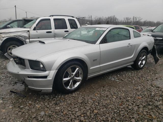 1ZVHT82H785195571 - 2008 FORD MUSTANG GT SILVER photo 1