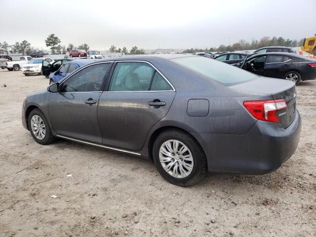 4T4BF1FK1CR192551 - 2012 TOYOTA CAMRY BASE GRAY photo 2