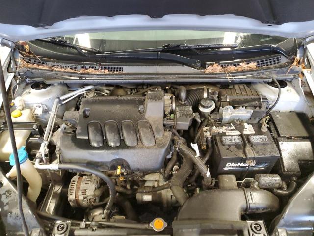 3N1AB6AP7CL777217 - 2012 NISSAN SENTRA 2.0 SILVER photo 11