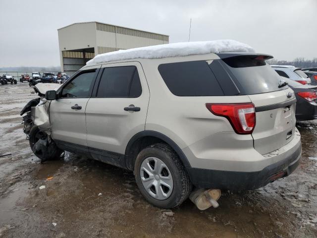 1FM5K8AR5GGB07537 - 2016 FORD EXPLORER POLICE INTERCEPTOR BEIGE photo 2