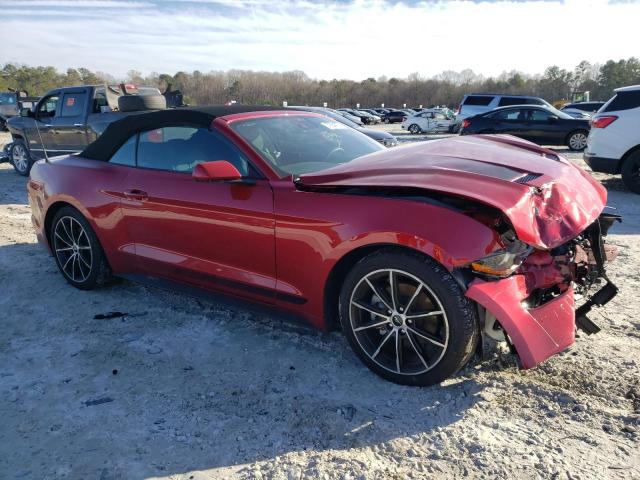 1FATP8UH5M5141412 - 2021 FORD MUSTANG RED photo 4