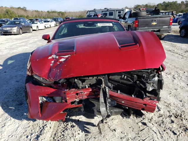 1FATP8UH5M5141412 - 2021 FORD MUSTANG RED photo 5