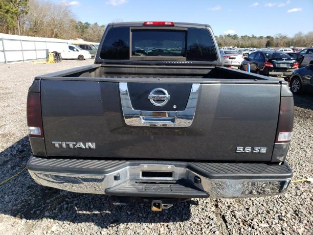 1N6AA07DX9N318070 - 2009 NISSAN TITAN XE GRAY photo 6