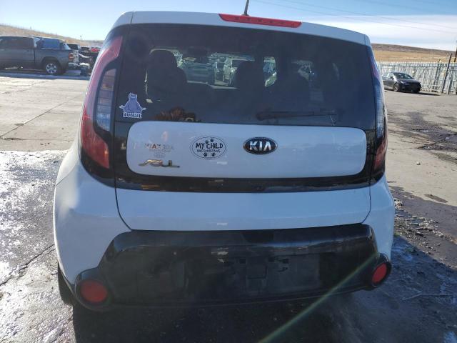 KNDJP3A5XG7350149 - 2016 KIA SOUL + WHITE photo 6