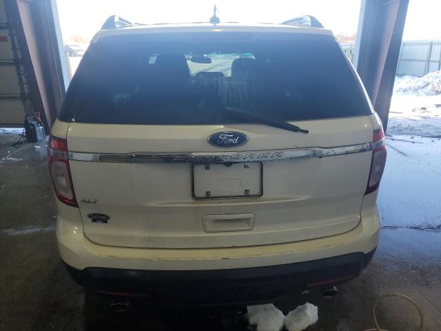 1FMHK7D83BGA53349 - 2011 FORD EXPLORER XLT WHITE photo 6