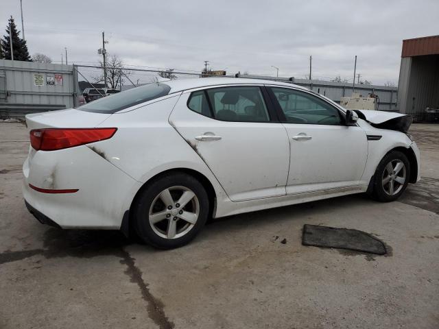 5XXGM4A70EG334296 - 2014 KIA OPTIMA LX WHITE photo 3