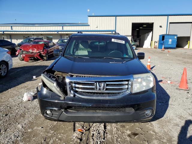 5FNYF4H52CB085275 - 2012 HONDA PILOT EXL BLACK photo 5