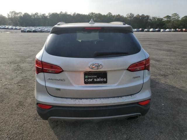 5XYZU3LB0GG341638 - 2016 HYUNDAI SANTA FE S SILVER photo 6