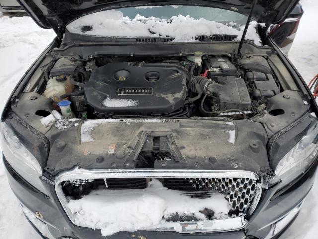 3LN6L5F94HR610690 - 2017 LINCOLN MKZ RESERVE შავი ფოტო 11