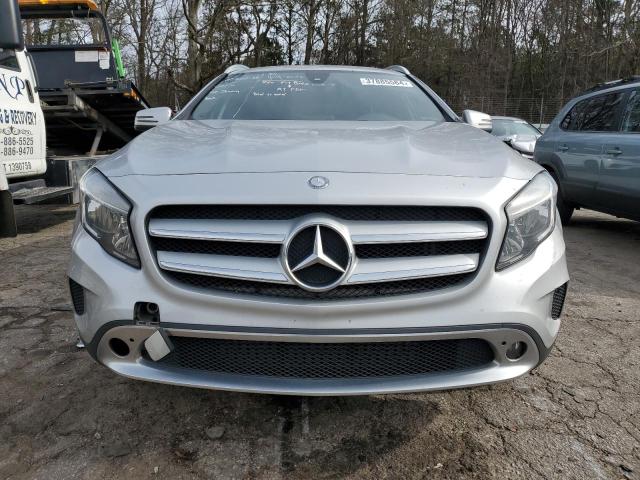 WDCTG4EBXGJ219881 - 2016 MERCEDES-BENZ GLA 250 SILVER photo 5