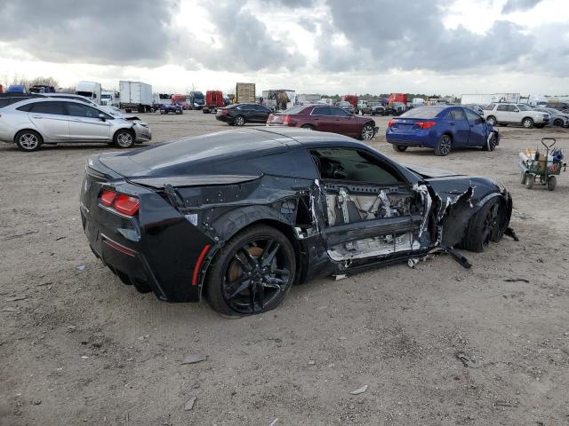 1G1YB2D79K5115212 - 2019 CHEVROLET CORVETTE STINGRAY 1LT BLACK photo 3