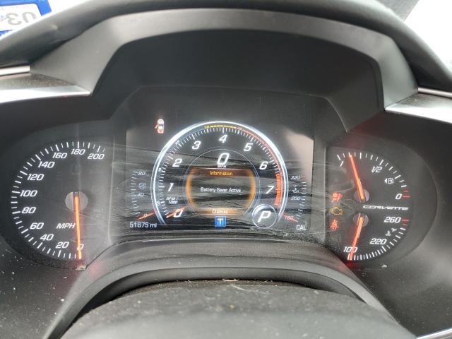 1G1YB2D79K5115212 - 2019 CHEVROLET CORVETTE STINGRAY 1LT BLACK photo 9