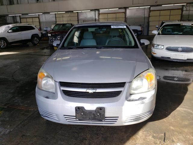 1G1AL55F277108393 - 2007 CHEVROLET COBALT LT SILVER photo 5