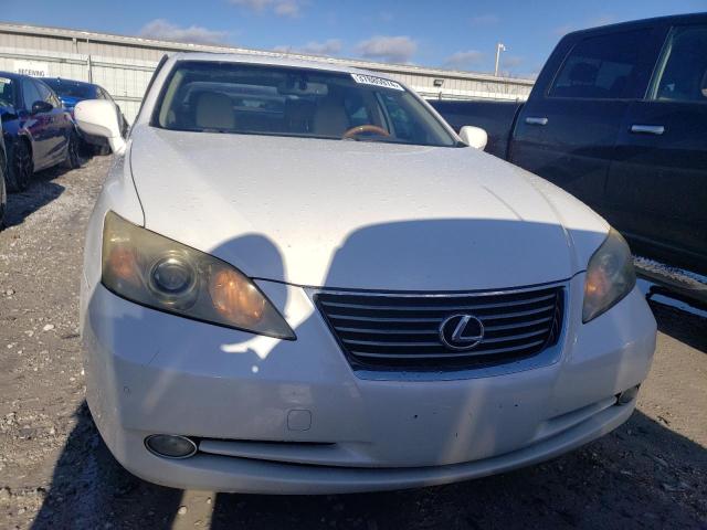 JTHBJ46GX72044263 - 2007 LEXUS ES 350 WHITE photo 5