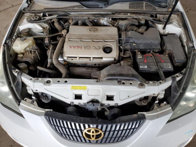 4T1FA38P95U063409 - 2005 TOYOTA CAMRY SOLA WHITE photo 11