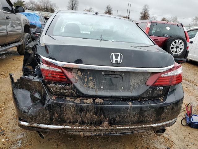 1HGCR3F07GA002071 - 2016 HONDA ACCORD EXL BLACK photo 6