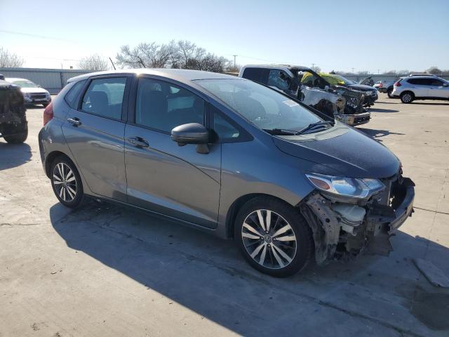 3HGGK5H81FM783806 - 2015 HONDA FIT EX GRAY photo 4