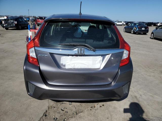 3HGGK5H81FM783806 - 2015 HONDA FIT EX GRAY photo 6