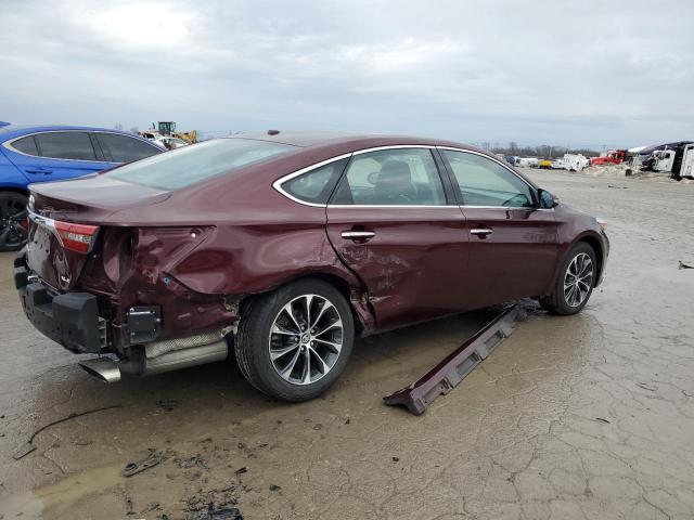 4T1BK1EB9JU287878 - 2018 TOYOTA AVALON XLE MAROON photo 3