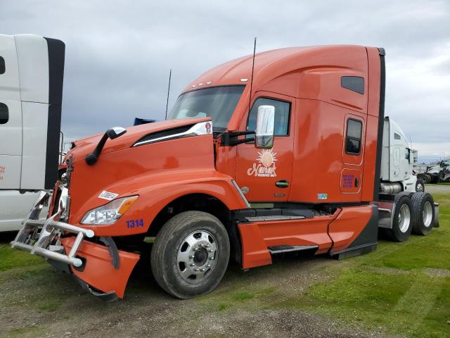 1XKYD49X6PJ237485 - 2023 KENWORTH CONSTRUCTI T680 ORANGE photo 2