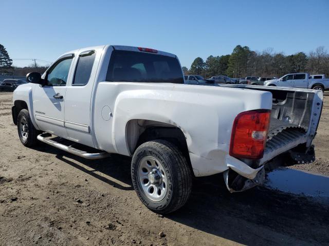 1GCRCSEA0BZ282425 - 2011 CHEVROLET SILVERADO C1500 LT WHITE photo 2