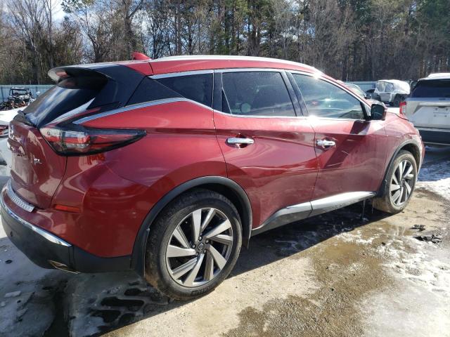 5N1AZ2CJ2LN156618 - 2020 NISSAN MURANO SL BURGUNDY photo 3