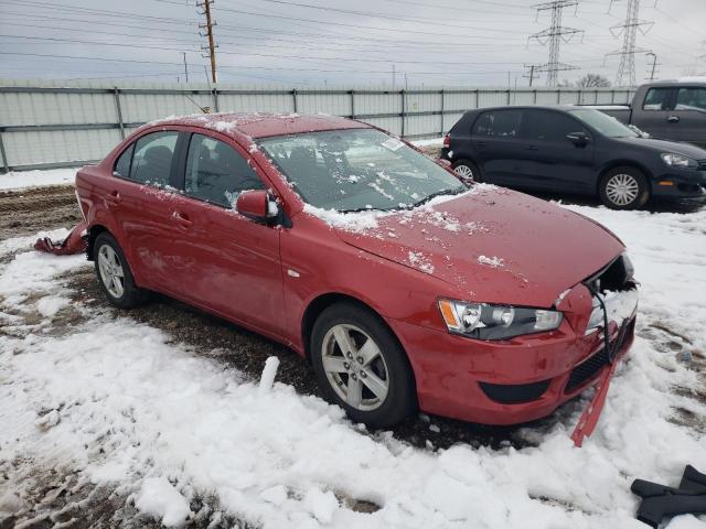 JA3AU26U88U039002 - 2008 MITSUBISHI LANCER ES RED photo 4