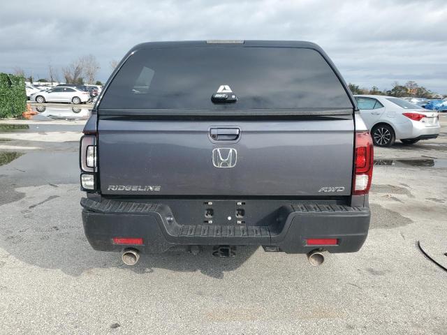 5FPYK3F55MB024939 - 2021 HONDA RIDGELINE RTL GRAY photo 6