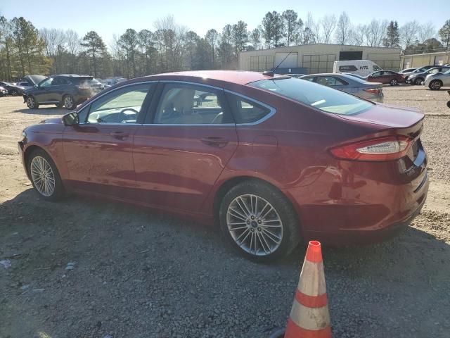 3FA6P0HD8ER239516 - 2014 FORD FUSION SE RED photo 2