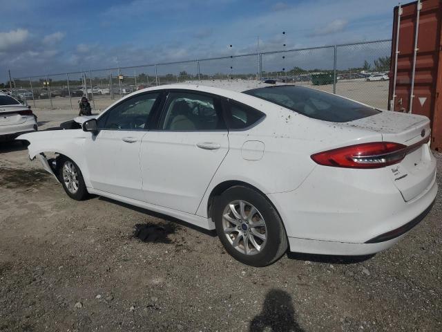 3FA6P0G76HR392783 - 2017 FORD FUSION S WHITE photo 2