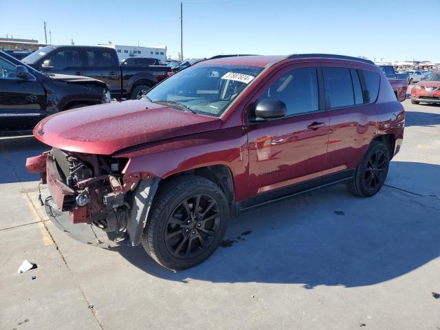 1C4NJCBA8FD263025 - 2015 JEEP COMPASS SPORT RED photo 1