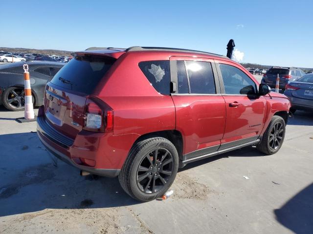 1C4NJCBA8FD263025 - 2015 JEEP COMPASS SPORT RED photo 3