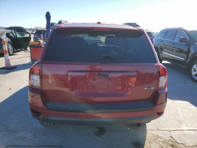 1C4NJCBA8FD263025 - 2015 JEEP COMPASS SPORT RED photo 6