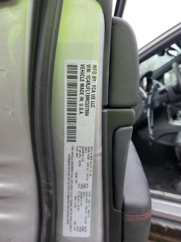 1C4RJFLT8MC537894 - 2021 JEEP GRAND CHER TRAILHAWK 银色 照片 12