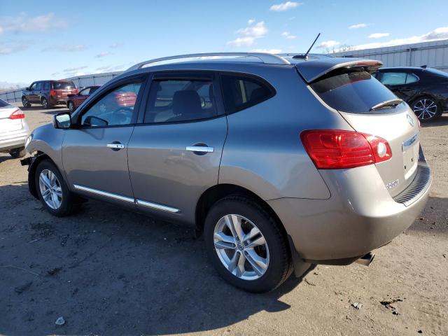 JN8AS5MVXDW141165 - 2013 NISSAN ROGUE S SILVER photo 2