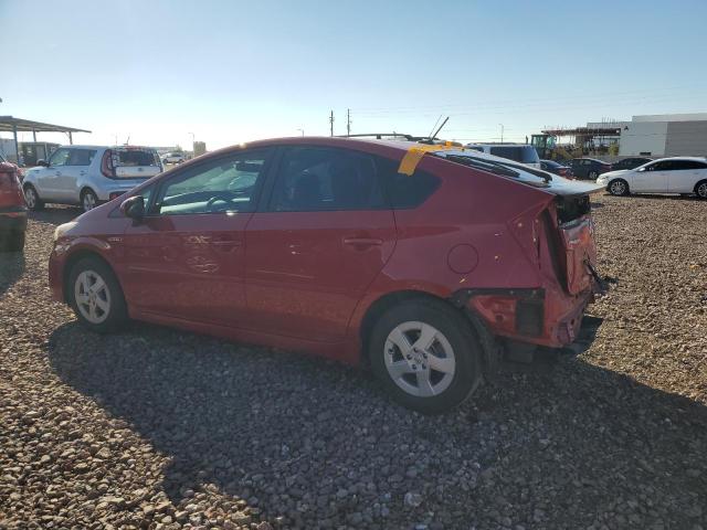 JTDKN3DU6B5321751 - 2011 TOYOTA PRIUS RED photo 2