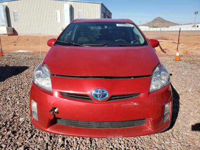 JTDKN3DU6B5321751 - 2011 TOYOTA PRIUS RED photo 5