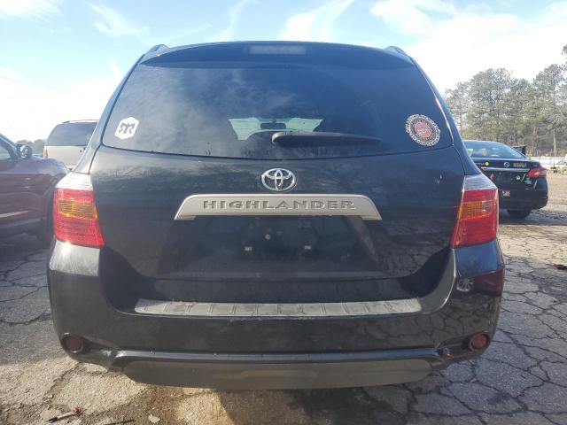 5TDZK3EH7AS001260 - 2010 TOYOTA HIGHLANDER BLACK photo 6