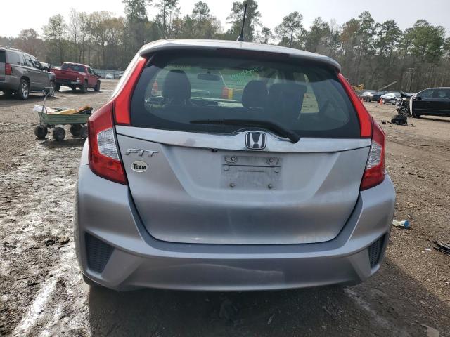 JHMGK5H78HS019353 - 2017 HONDA FIT EX SILVER photo 6