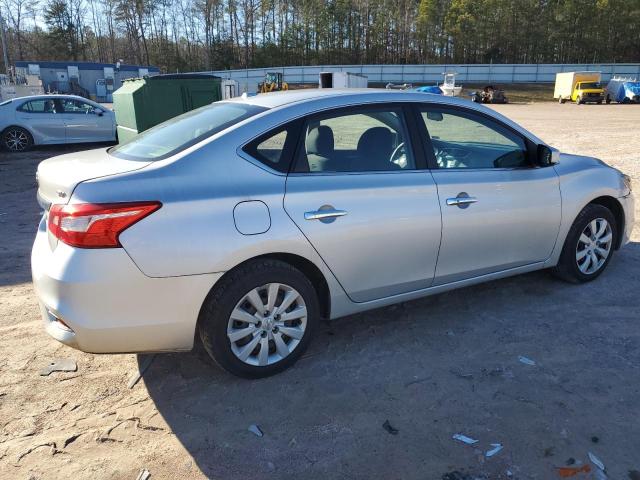 3N1AB7AP9HY355367 - 2017 NISSAN SENTRA S SILVER photo 3