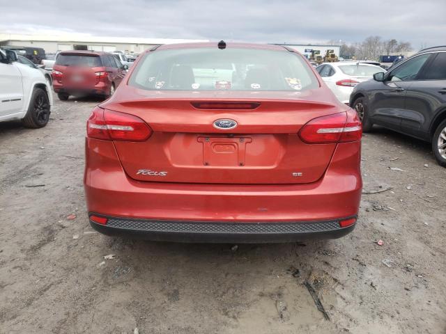 1FADP3F23JL301214 - 2018 FORD FOCUS SE ORANGE photo 6