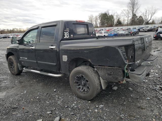 1N6AA07B16N542743 - 2006 NISSAN TITAN XE/S XE BLACK photo 2