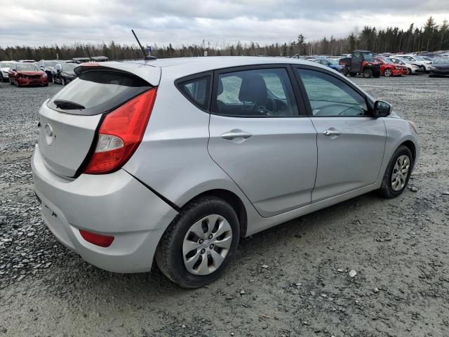 KMHCT5AE9GU264473 - 2016 HYUNDAI ACCENT SE SILVER photo 3