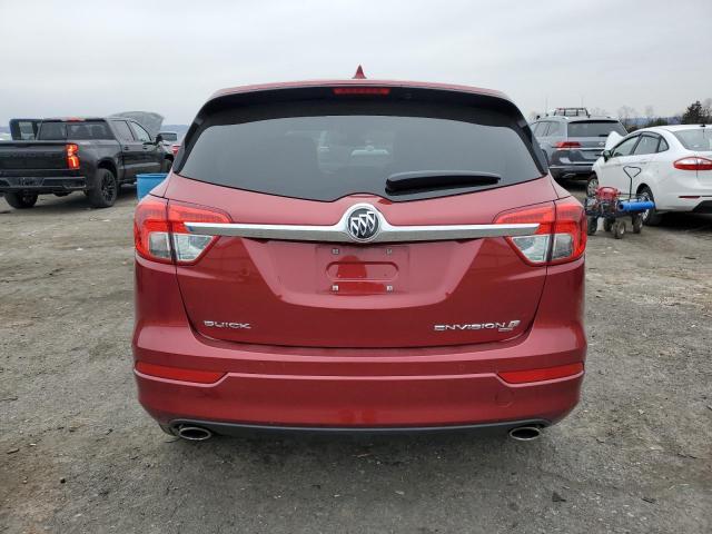 LRBFX3SX9JD058795 - 2018 BUICK ENVISION PREMIUM RED photo 6