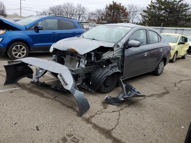 ML32F3FJ3LHF06569 - 2020 MITSUBISHI MIRAGE G4 ES ნაცრისფერი ფოტო 1