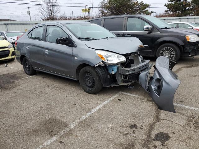 ML32F3FJ3LHF06569 - 2020 MITSUBISHI MIRAGE G4 ES ნაცრისფერი ფოტო 4