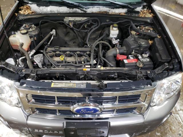 1FMCU0D70CKA21749 - 2012 FORD ESCAPE XLT GRAY photo 11